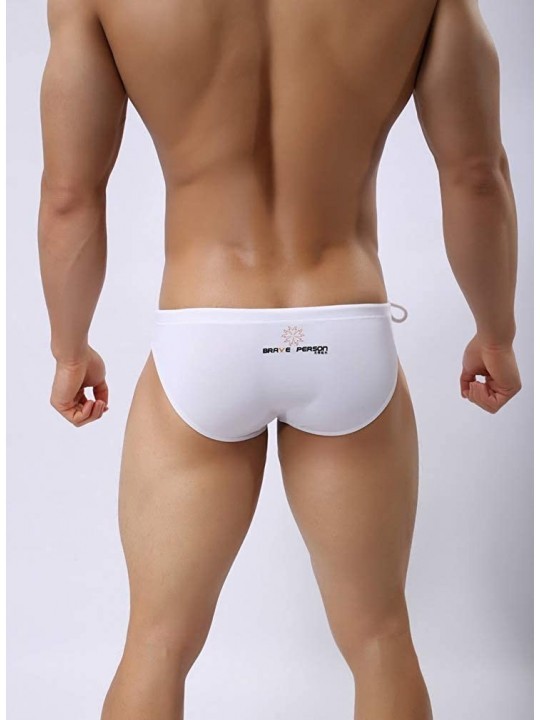 Men S Cotton Briefs Sexy Panties U Convex Bag Slim Briefs White C4193qwgz5e