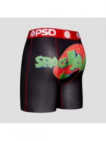 Boxer Briefs Space Jam Boxer Briefs Compression Underwear for Men - Black - CC19DC5G06X $26.24